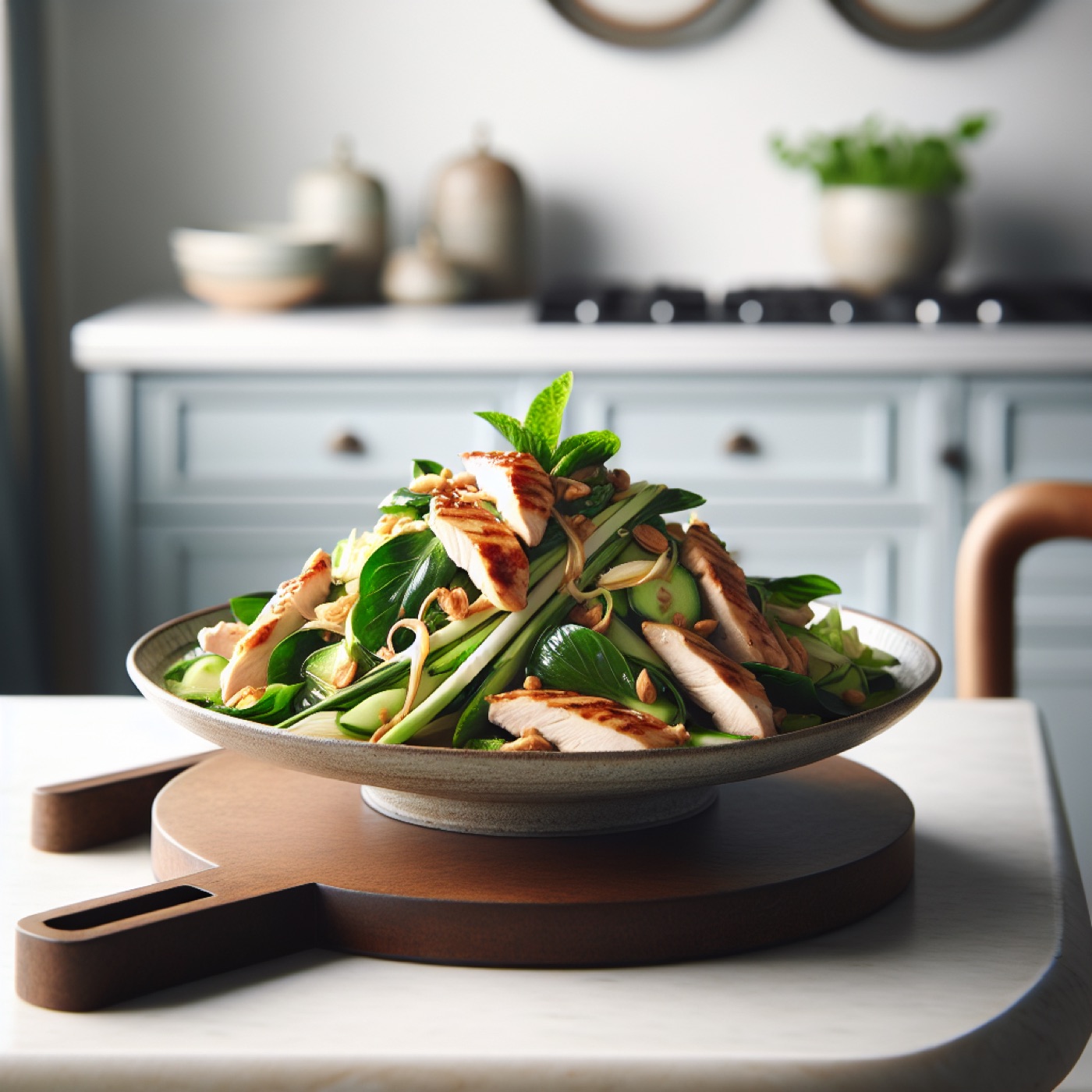 Vietnamese Lemongrass Chicken Salad (Fresh and Healthy)